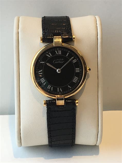 ' vintage ladies cartier watch|previously owned cartier watches.